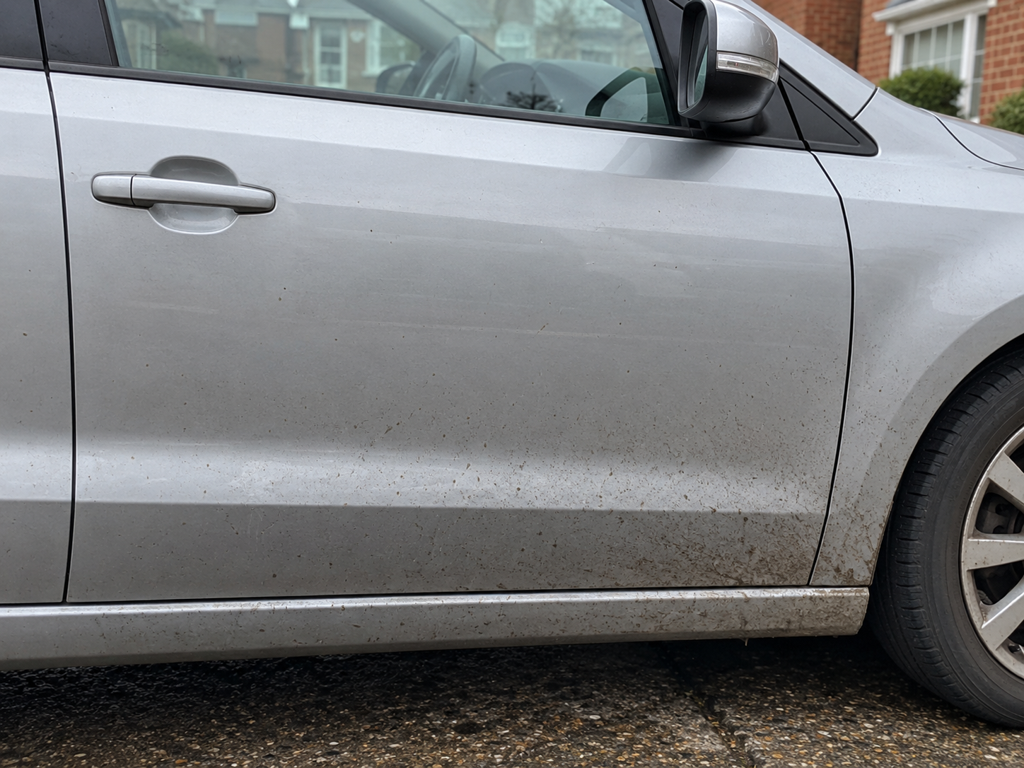 Before Safe exterior wash